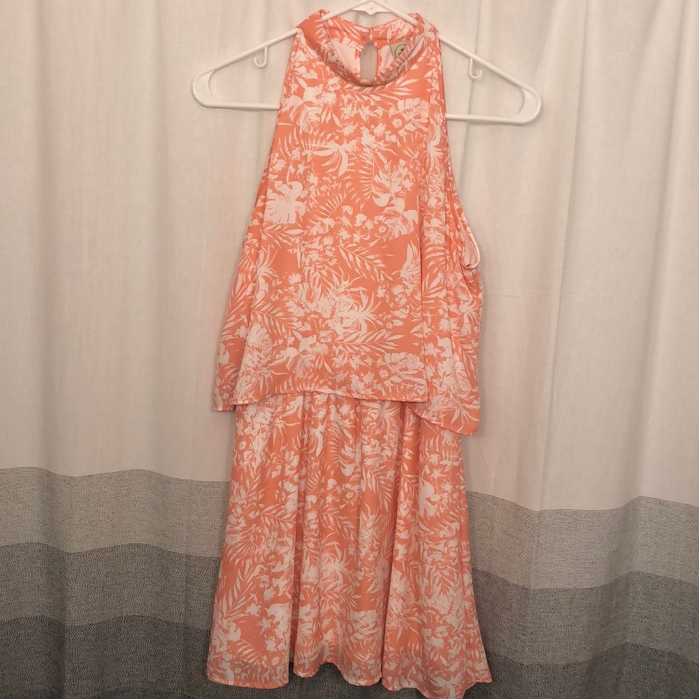 Paper Crane Tropical Dress